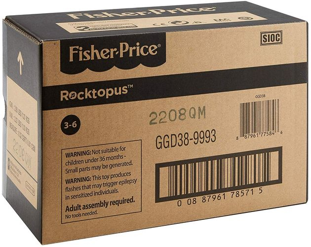 Музыкальная игрушка Роктопус Фишер Прайс Fisher-Price Think & Learn Rocktopus изображение 2