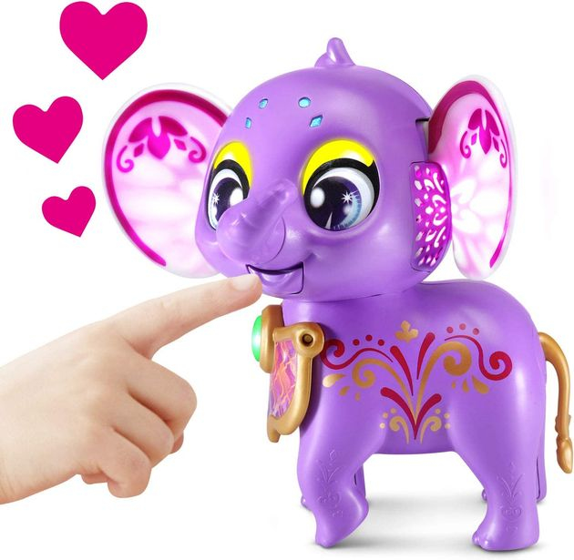 Интерактивная игрушка Волшебный слон Хейли VTech Sparklings Hailey The Elephant изображение 1