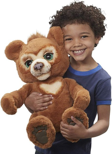 Интерактивный медвежонок Кабби FurReal Cubby The Curious Bear Interactive Plush Toy E4591 изображение 12