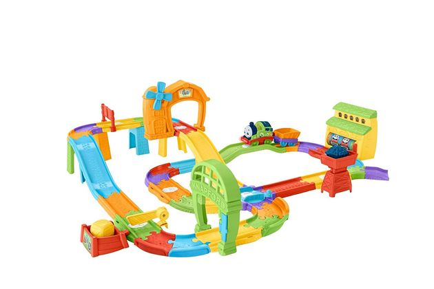 Обучающая Железная дорога Томас и Друзья Фишер Прайс Fisher-Price My First Thomas & Friends, Railway Pals Track Pack изображение 9