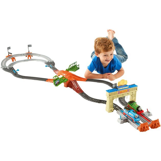 Томас и друзья Набор большая гонка Томаса и Перси, Fisher Price DFM53