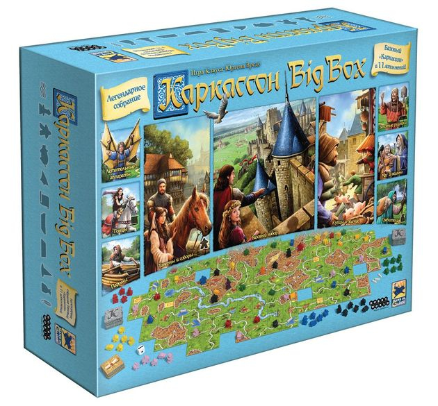 Настольная игра Каркассон: Big Box Carcassonne изображение 