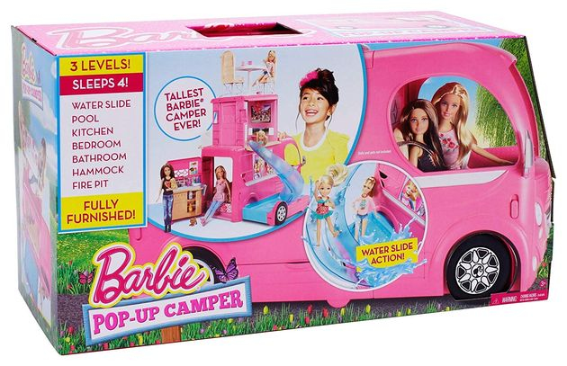 Кемпер Трейлер Барби Barbie Pop-Up Camper Vehicle фото 3