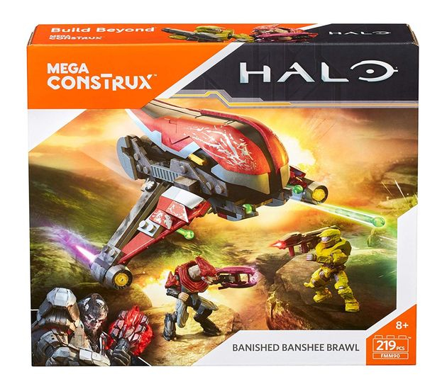 Конструктор Потасовка с баньши изгнанных Mega Bloks Halo