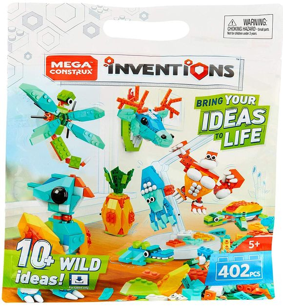 Игровой набор Конструктор Животные 402 дет Mega Construx Inventions Wild Pack FWP30 изображение 2