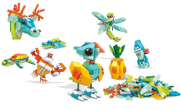 Игровой набор Конструктор Животные 402 дет Mega Construx Inventions Wild Pack FWP30 изображение 5