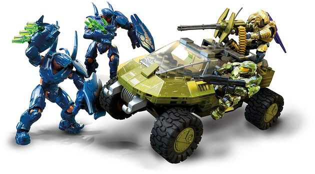 Конструктор Побег Вепря Хало Mega Construx Halo Warthog Run GFT55 изображение 2