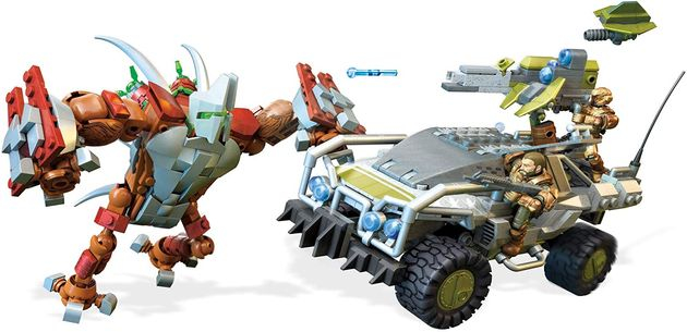 Конструктор Вепрь сержанта Форджа против Голиафа изгнанников Mega Construx Halo изображение 2