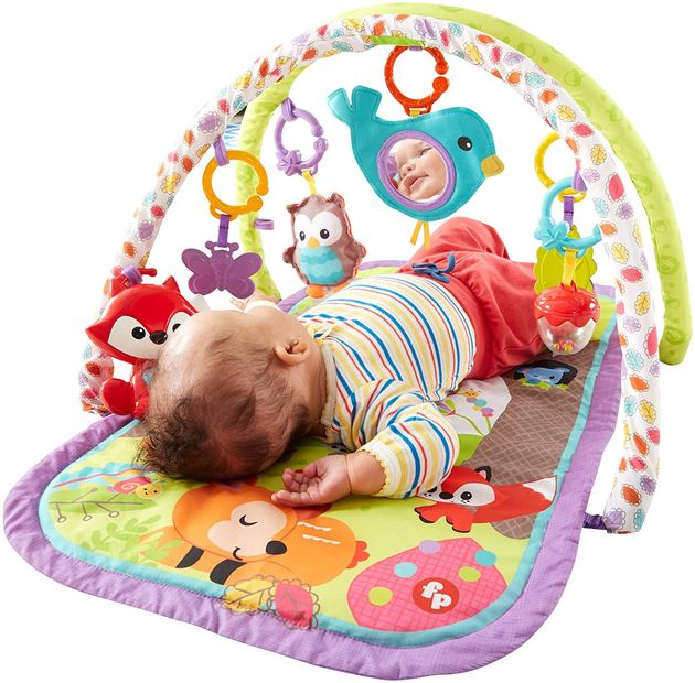 Развивающий музыкальный коврик Лесные друзья Лисенок Fisher-Price 3-in-1 Woodland изображение