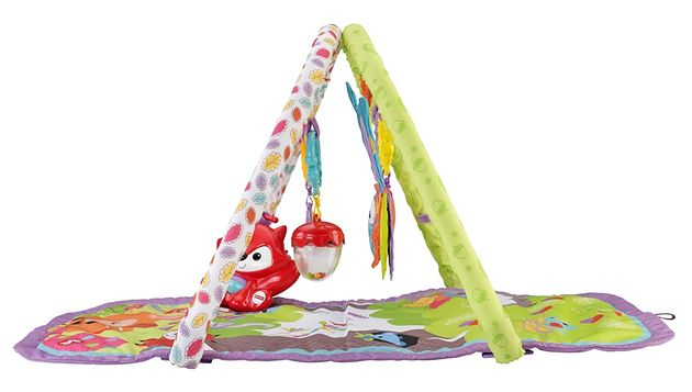 Развивающий музыкальный коврик Лесные друзья Лисенок Fisher-Price 3-in-1 Woodland изображение 2