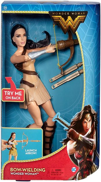 Кукла Чудо-женщина с луком и стрелами Mattel DC Wonder Woman FDF38 изображение 5