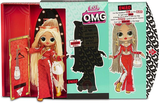 Кукла ЛОЛ Сюрприз Леди-DJ L.O.L. Surprise! O.M.G. Swag Fashion Doll 560548 изображение 4