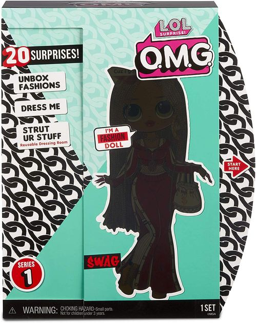 Кукла ЛОЛ Сюрприз Леди-DJ L.O.L. Surprise! O.M.G. Swag Fashion Doll 560548 изображение 5