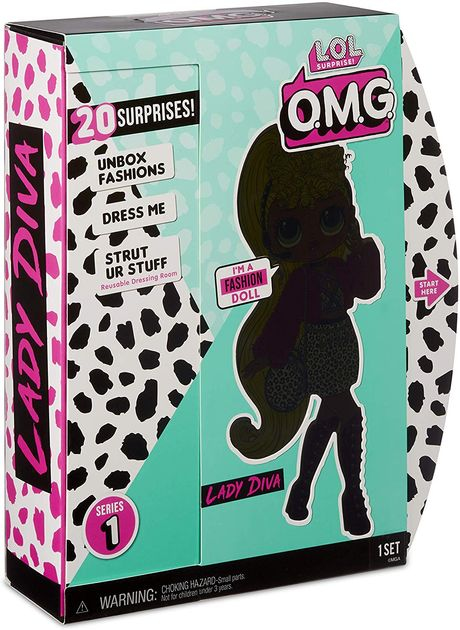 Кукла ЛОЛ Сюрприз Леди Дива L.O.L. Surprise! O.M.G. Lady Diva Fashion Doll 560562 изображение 7