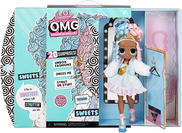 Кукла ЛОЛ Сюрприз Леди Конфетка LOL Surprise OMG Sweets Fashion Doll изображение 