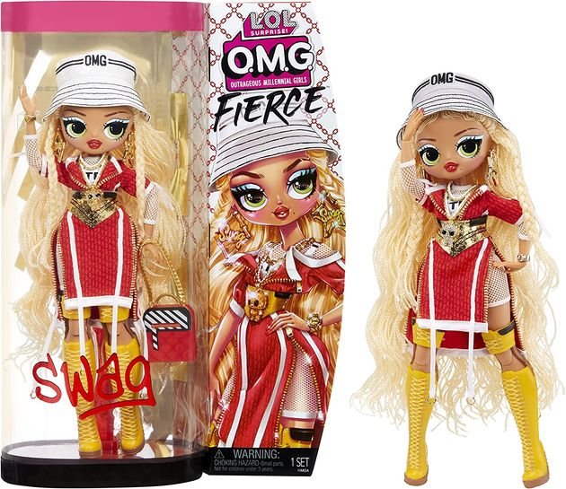 Кукла ЛОЛ Сюрприз Леди Свэг LOL Surprise OMG Fierce Swag изображение 