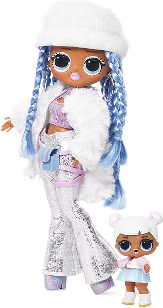 Кукла ЛОЛ Сюрприз Снежный ангел Зимнее диско L.O.L. Surprise! O.M.G. Winter Disco Snowlicious Fashion Doll & Sister 561828 изображение