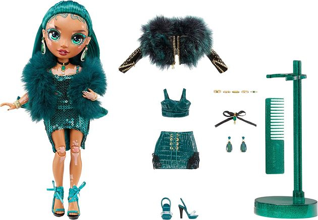 Кукла Рейнбоу Хай Джуэл Ричи Rainbow High Jewel Richie Emerald Green изображение 1