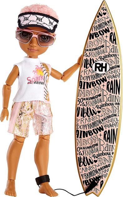 Кукла Рейнбоу Хай Фин Росадо Rainbow High Pacific Coast Finn Rosado изображение 3