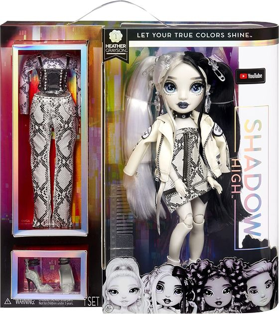 Кукла Рейнбоу Хай Гизер Грейсон Rainbow High Shadow Heather Grayson изображение 