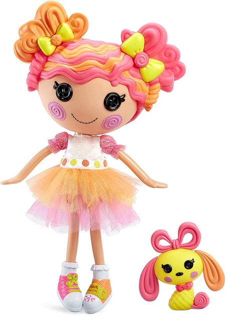 Кукла Лалалупси Милая Конфетка с собачкой Lalaloopsy Doll Sweetie Candy Ribbon Pet Puppy изображение 