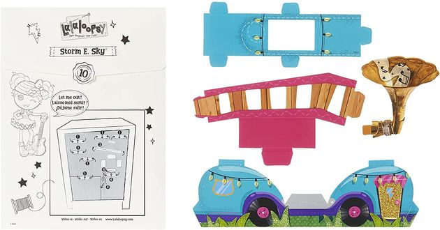 Кукла Лалалупси Сторм Э. Скай с котом Lalaloopsy Doll Storm E. Sky Cool Cat изображение 3