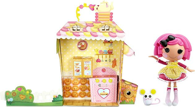 Кукла Лалапупси Сахарное печенье с мышкой Lalaloopsy Doll- Crumbs Sugar Cookie & Pet Mouse изображение 1