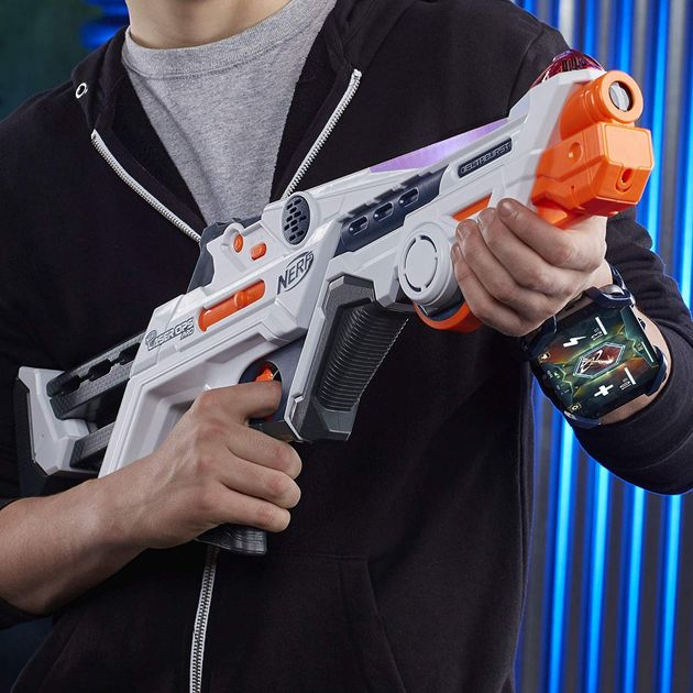 Лазерный бластер Нерф Опс Nerf Laser Ops Burst Fire Combat Blaster E2279 изображение 4