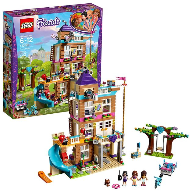 Конструктор Лего Дом дружбы (722 дет) Lego Friends Friendship House 41340 изображение 1