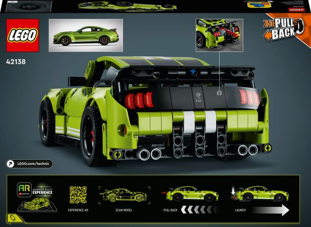 Конструктор Лего Ford Mustang Shelby GT500 Lego Technic (544 дет)  изображение 2