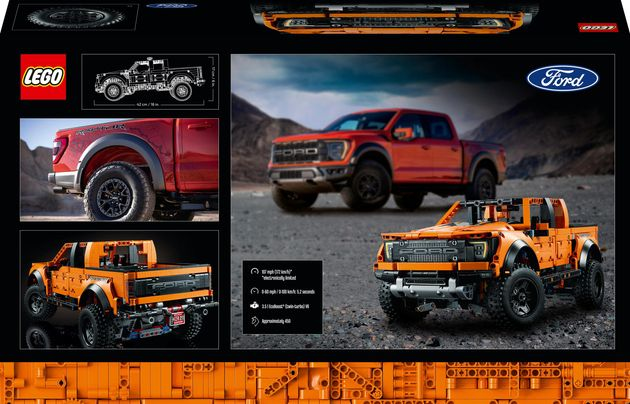 Конструктор Лего Форд Раптор (1379 дет) Lego Technic Ford F-150 Raptor 42126 изображение 2