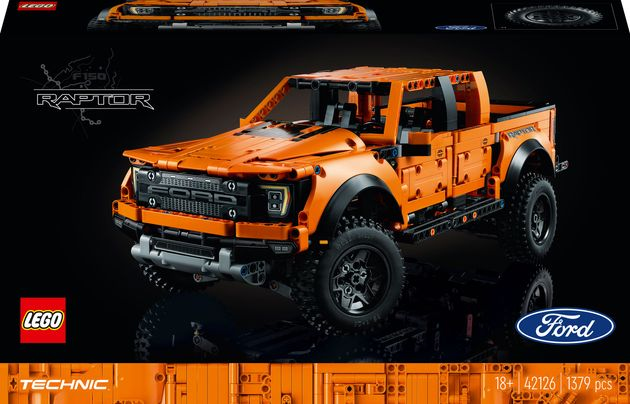 Конструктор Лего Форд Раптор (1379 дет) Lego Technic Ford F-150 Raptor 42126 изображение 