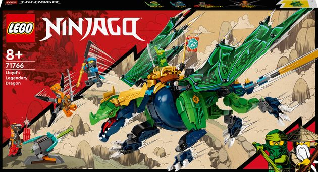 Конструктор Лего Легендарный дракон Ллойда Lego Ninjago (747 дет) изображение 