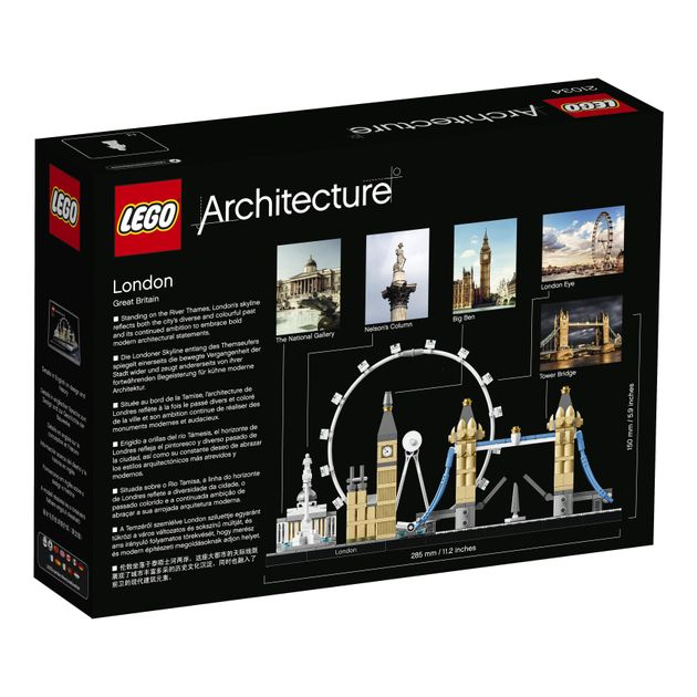 Конструктор Лего Лондон (468дет) Lego Architecture 21034 изображение 3