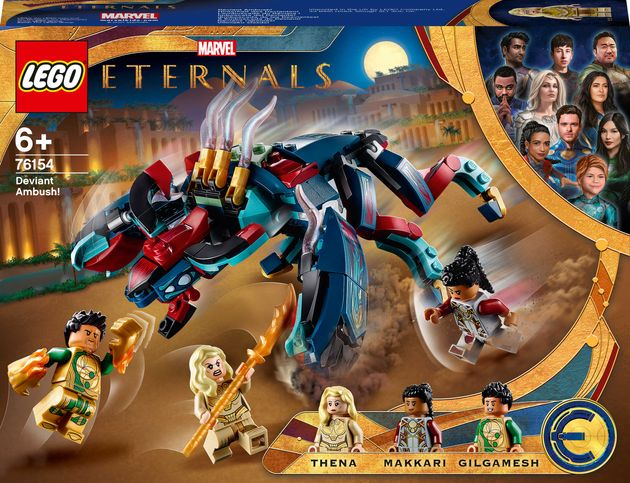 Конструктор Лего Нападение Девиантов (197 дет) Lego Super Heroes Marvel 76154 изображение 