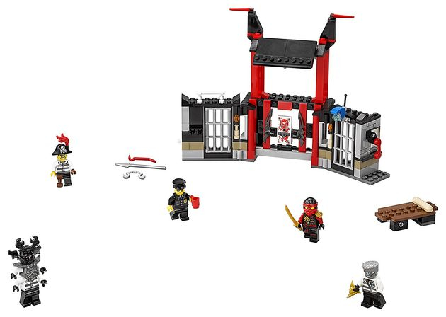 Фото1 Конструктор Лего Ниндзяго Побег из тюрьмы Криптариум 70591 Lego Lego