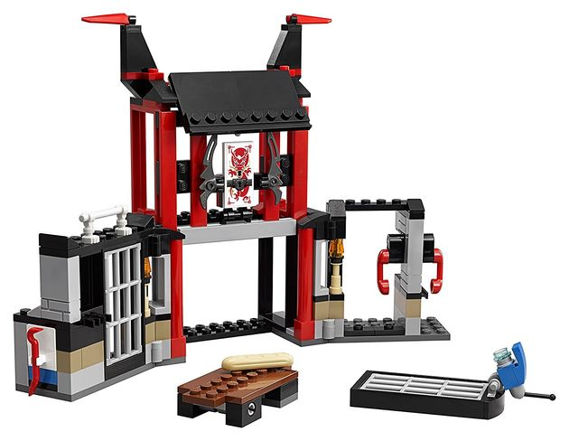 Фото2 Конструктор Лего Ниндзяго Побег из тюрьмы Криптариум 70591 Lego Lego