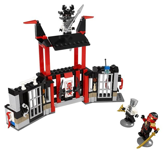 Фото4 Конструктор Лего Ниндзяго Побег из тюрьмы Криптариум 70591 Lego Lego