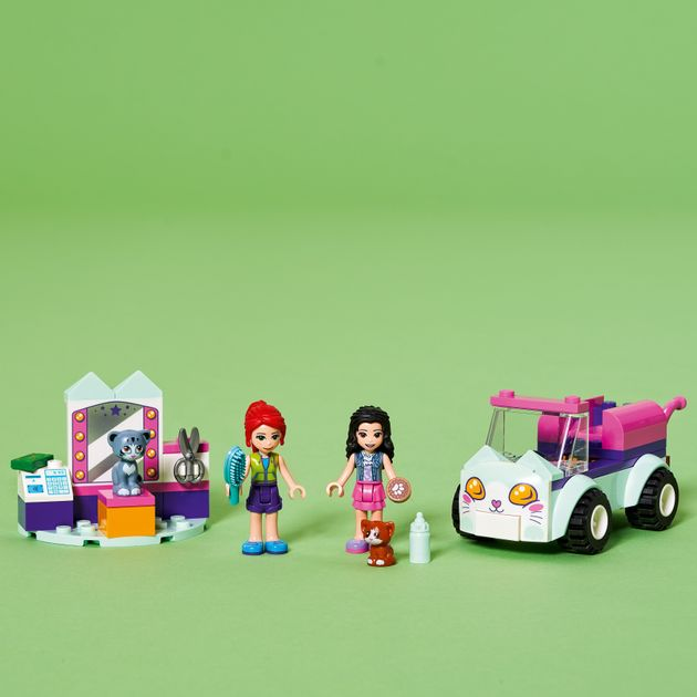 Конструктор Лего Передвижной груминг-салон для кошек (60 дет) Lego Friends изображение 5