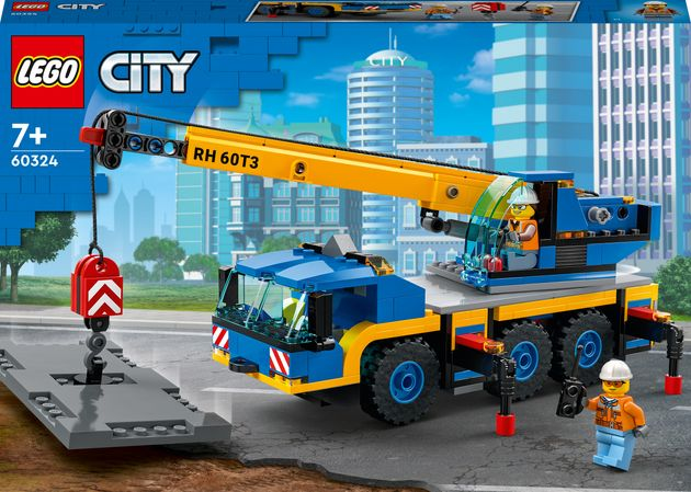 Конструктор Лего Передвижной кран Lego City (340 дет) изображение 