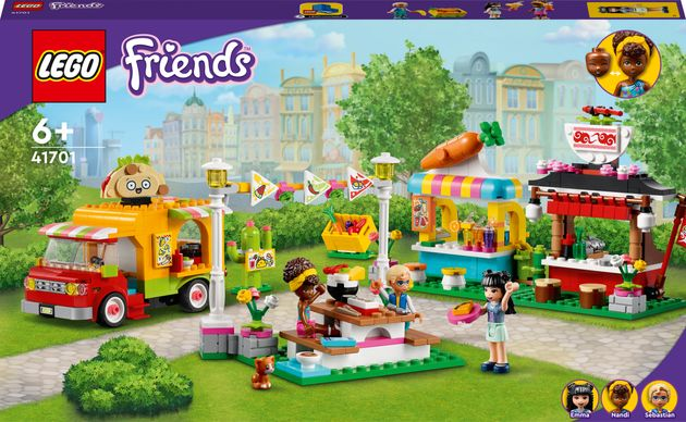 Конструктор Лего Рынок уличной еды (592 дет) Lego Friends изображение 