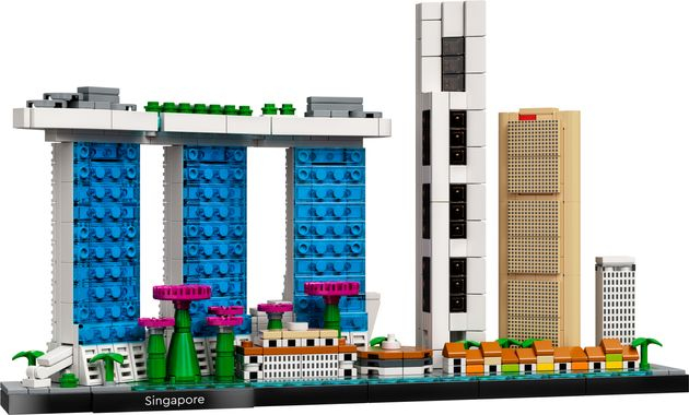 Конструктор Лего Сингапур Lego Architecture (827 дет) изображение 1