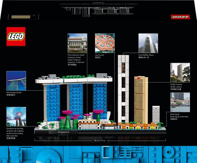 Конструктор Лего Сингапур Lego Architecture (827 дет) изображение 2