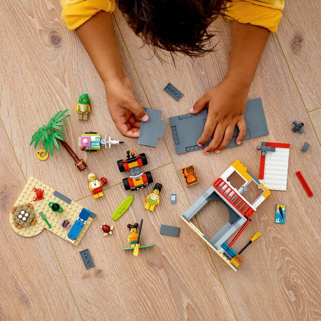 Конструктор Лего Спасательный пост на пляже Lego City (211 дет) изображение 4