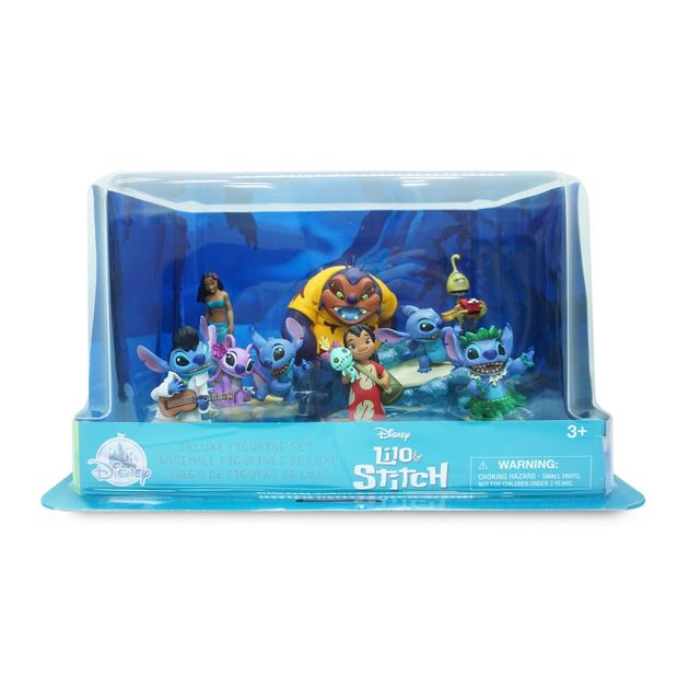 Игровой набор фигурок Лило и Стич Lilo & Stitch Deluxe Figure Play Set изображение 1