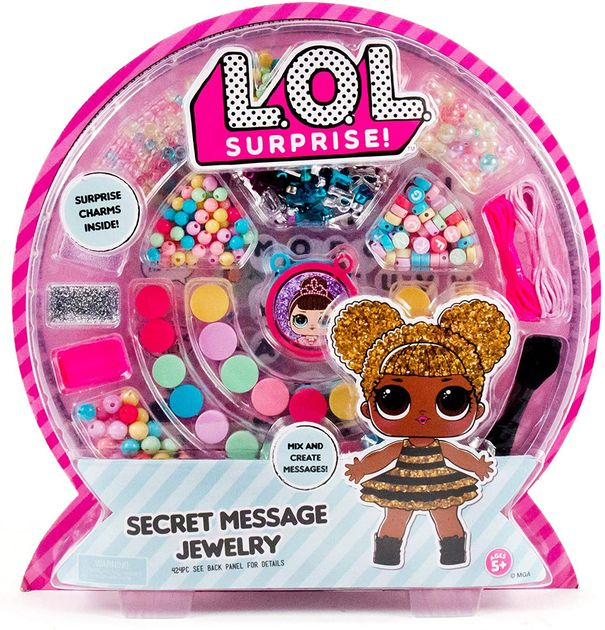 Творческий набор ЛОЛ Сюрприз Бусины L. O. L. Surprise! Secret Message Jewelry изображение 1