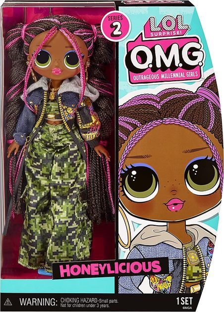Кукла ЛОЛ Сюрприз ОМГ Милашка L.O.L. Surprise! O.M.G. Honeylicious изображение 4