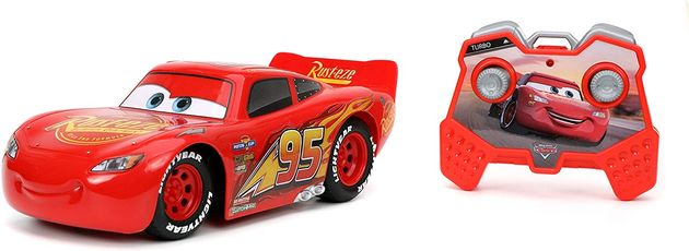 Машина Молния МакКвин на пульте управления Jada Toys Pixar Cars McQueen изображение 