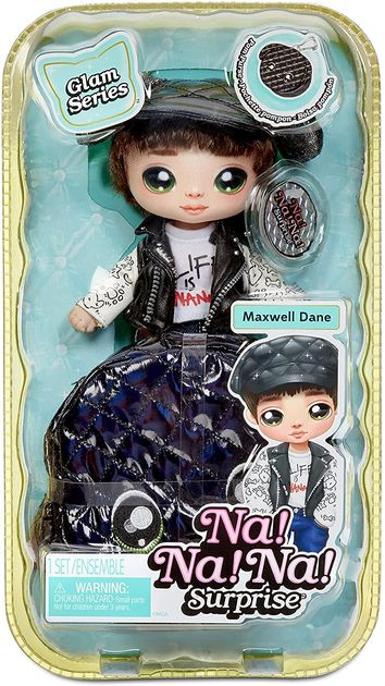 Игровой набор с куклой Максвелл Дэйн На На На Na! Na! Na! Surprise Glam Series Maxwell Dane изображение 2