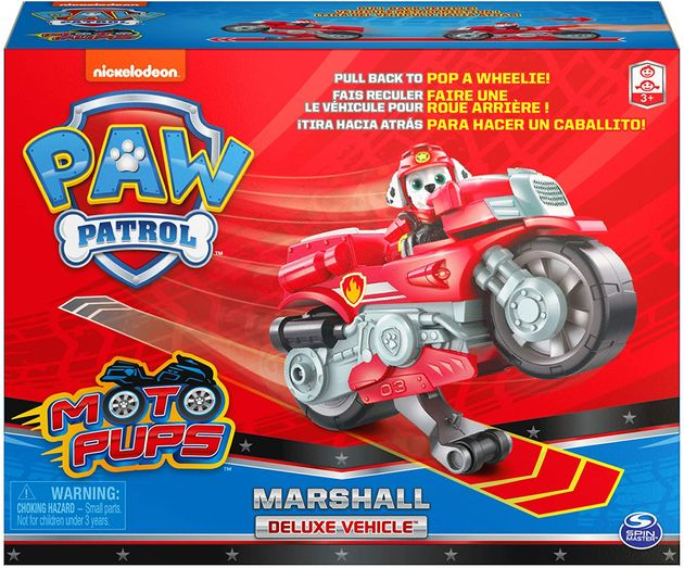 Игровой набор Щенячий Патруль Маршал на мотоцикле Paw Patrol изображение 1